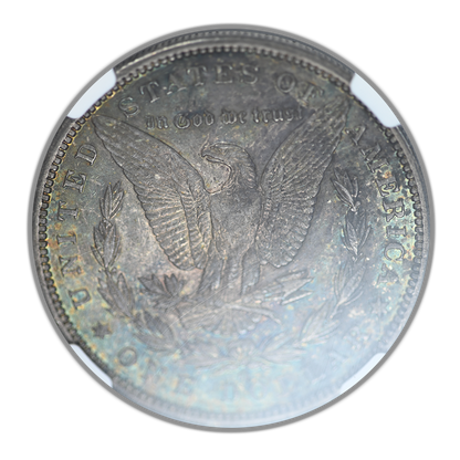 1895-O Morgan Dollar $1 NGC AU53 - TONED!