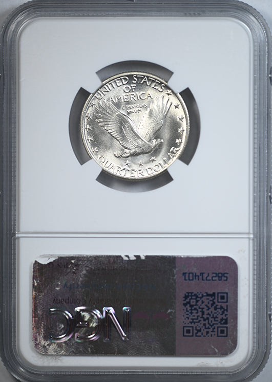 1928 Standing Liberty Quarter 25C NGC MS65