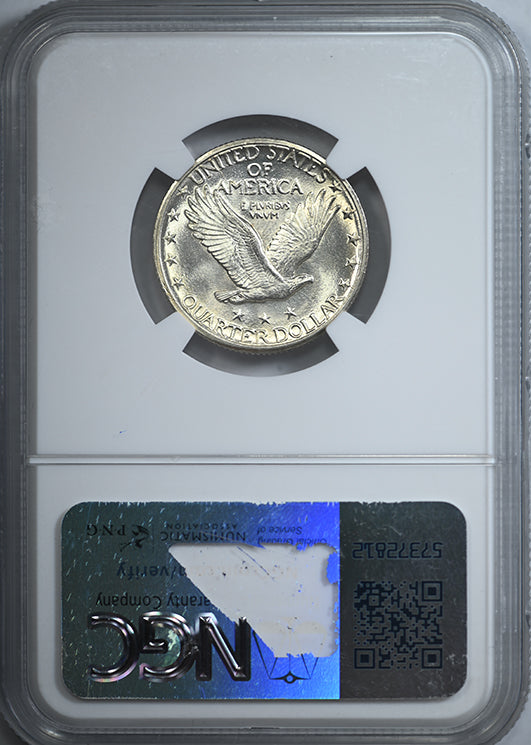 1917-S Type 2 Standing Liberty Quarter 25C NGC MS64