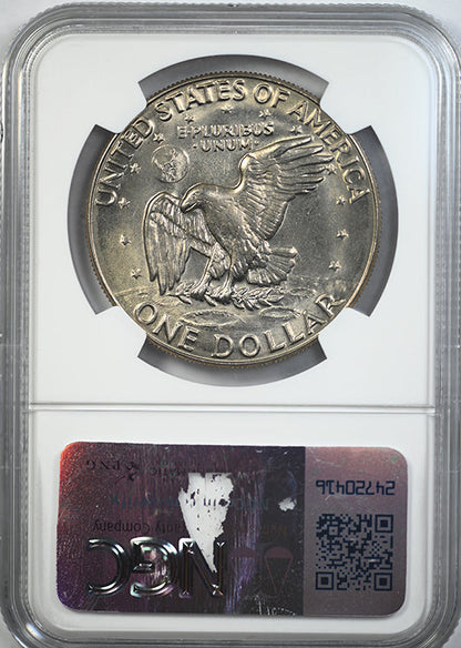 1974-D Clad Eisenhower Ike Dollar $1 NGC MS66 CAC