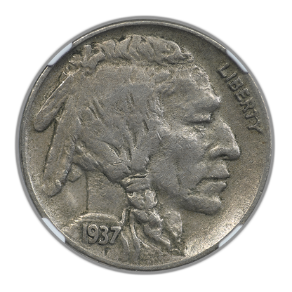 1937-D Buffalo Nickel 5C NGC XF45 - 3 Legs