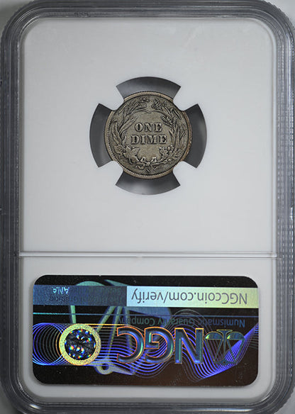 1895-S Barber Dime 10C NGC VF35 CAC