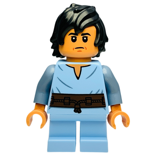 Boba Fett, Young - Bright Light Blue Shirt, sw1407, Star Wars Minifigure