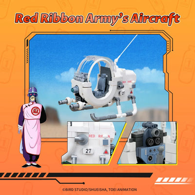 Dragon Ball Classic Ride Series - Red Ribbon Army's Aircraft, 87008