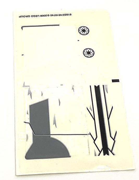 Sticker Sheet for Set Anakin's Jedi Starfighter, 7669 - (61852/4519745), Part# 7669stk01
