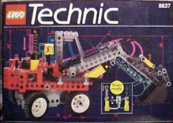 8837 - Pneumatic Excavator - EMPTY BOX ONLY