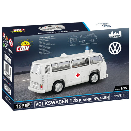 Volkswagen T2b Krankenwagen Ambulance: COBI Set #24619