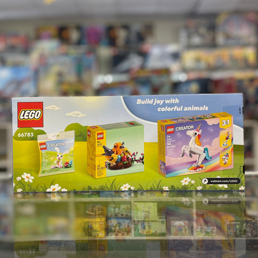 Mixed Bundle Pack, Play Pack (Sets 30668, 31140, and 40639) - Colorful Animals Play Pack
