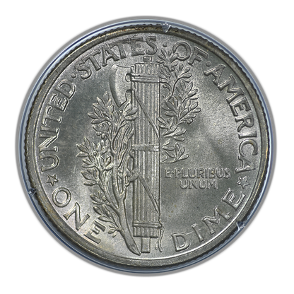 1942 Mercury Dime 10C PCGS Rattler MS66 CAC