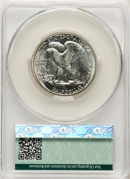 1936 50C CACG Plus Proof Walking Liberty Half Dollar CACG PR67+