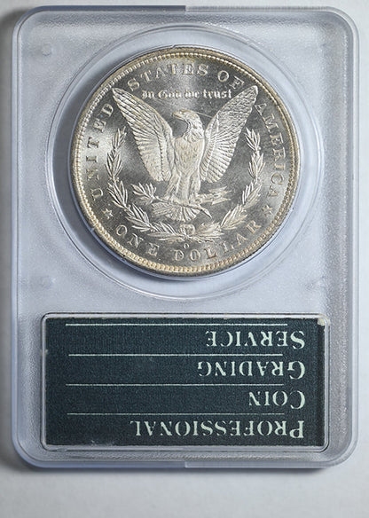 1885-O Morgan Dollar $1 PCGS Rattler MS66PL - Prooflike