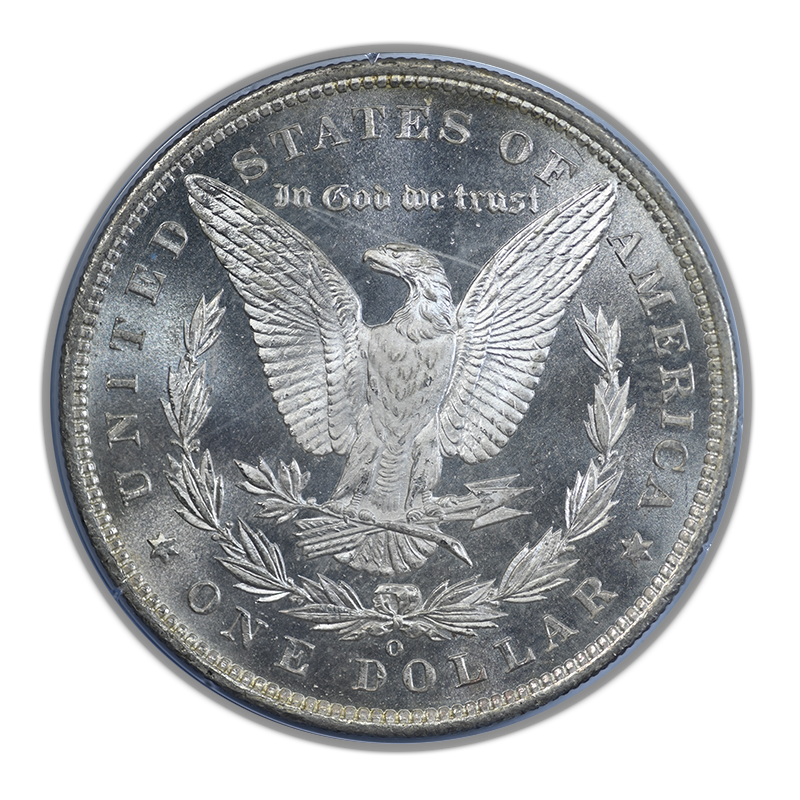 1885-O Morgan Dollar $1 PCGS Rattler MS66PL - Prooflike