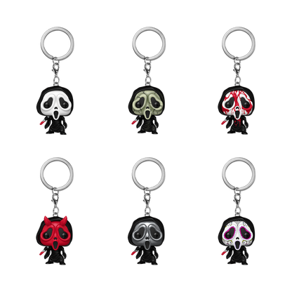 Funko POP! Keychain: Ghost Face (One Random Mystery Mini Per Transaction)
