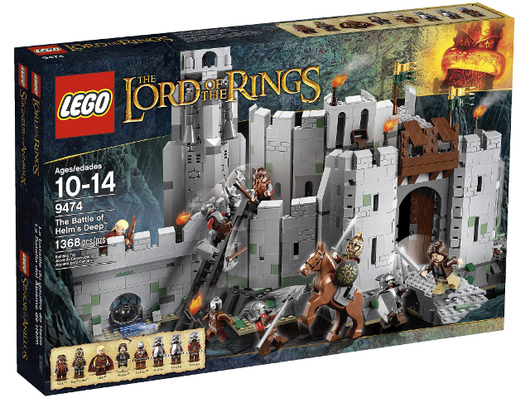 9474 - The Battle of Helm's Deep - EMPTY BOX ONLY