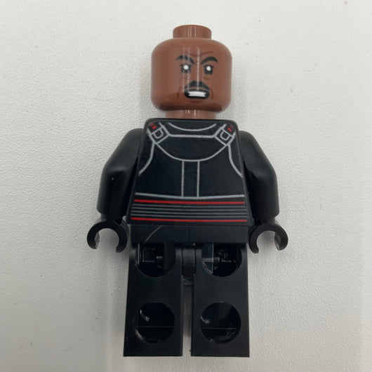 Moff Gideon - Cape, Medium Brown Head, sw1531 - Star Wars Minifigure