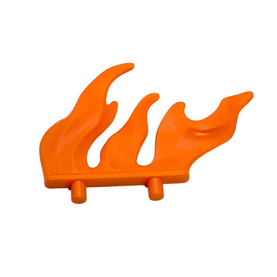 Power Miners Eruptorr Flame Wave Rounded Row of Three with Two Pins, Part# 87957