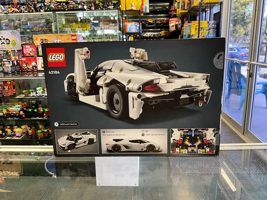 Koenigsegg Jesko Absolut White Hypercar, 42184 - Technic Set