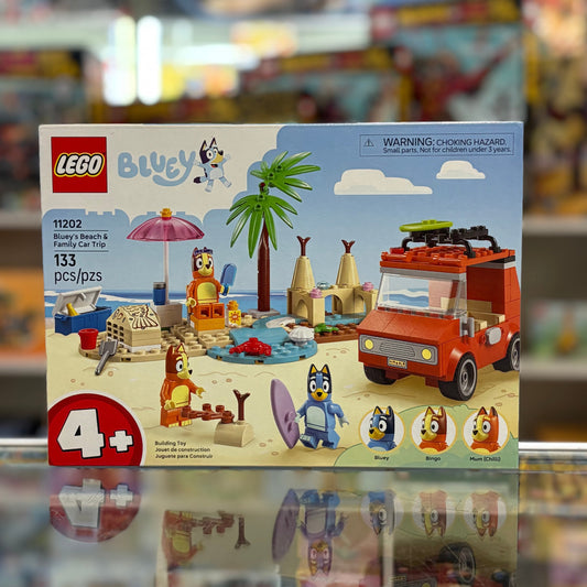 Bluey's Beach & Family Car Trip, 11202 - Set
