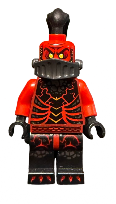 General Magmar - Backpack with Saw Blades (Ultimate General Magmar), nex056 - NEXO KNIGHTS Minifigure