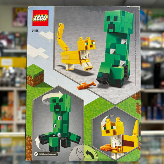 BigFig Creeper and Ocelot, 21156 - Minecraft Set