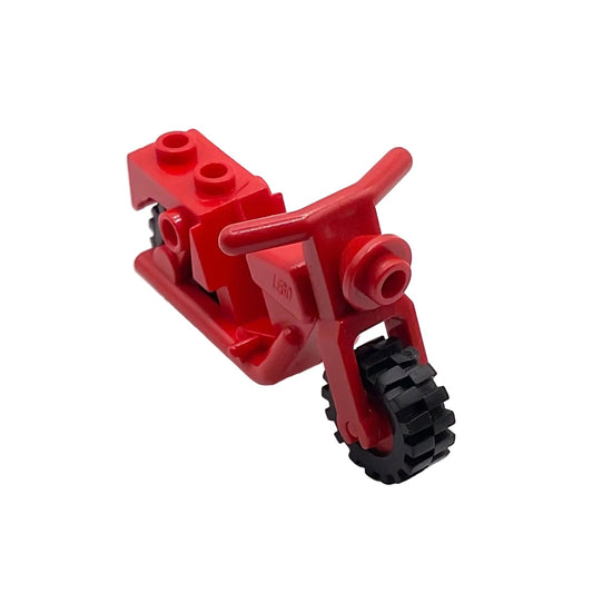 Motorcycle Town with Red Wheels with Black Tires, Part# x81c01