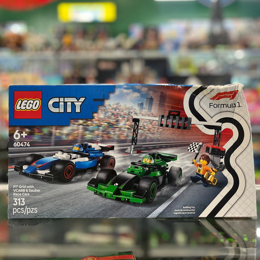 F1 Grid with VCARB & Sauber Race Cars, 60474 - City Set