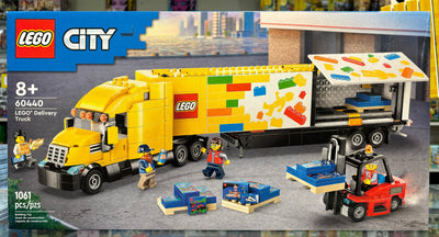 Yellow Delivery Truck, 60440 - City Set