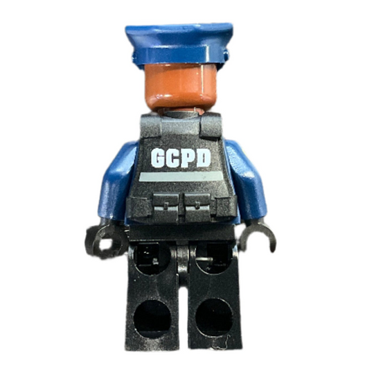 GCPD Officer, SWAT Gear, Male, sh0417 - DC Minifigure