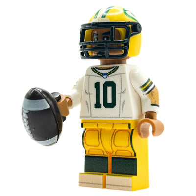 #10 Love QB Green Bay Football Player Minifig