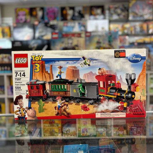 7597 - Western Train Chase - EMPTY BOX ONLY