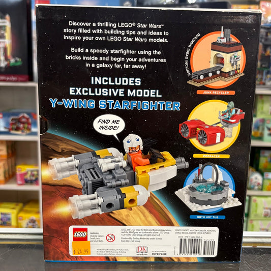 Build Your Own Adventure (Hardcover) (Includes Rebel Pilot Minifigure and Exclusive Y-Wing Starfighter, sw0761), b16sw18 - Star Wars