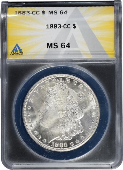 1883-CC Morgan Dollar MS64 Anacs