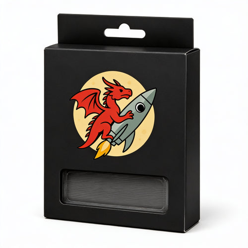 Dragon Rocket Card Sleeves