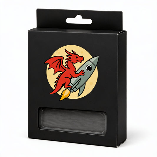 Dragon Rocket Card Sleeves