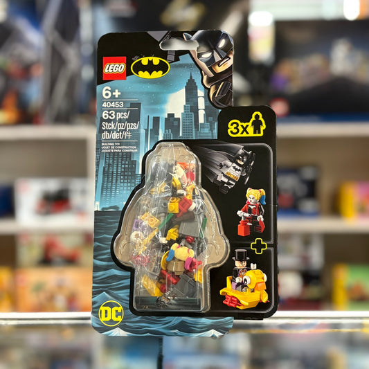 Batman vs. The Penguin & Harley Quinn blister pack, 40453 - DC Set