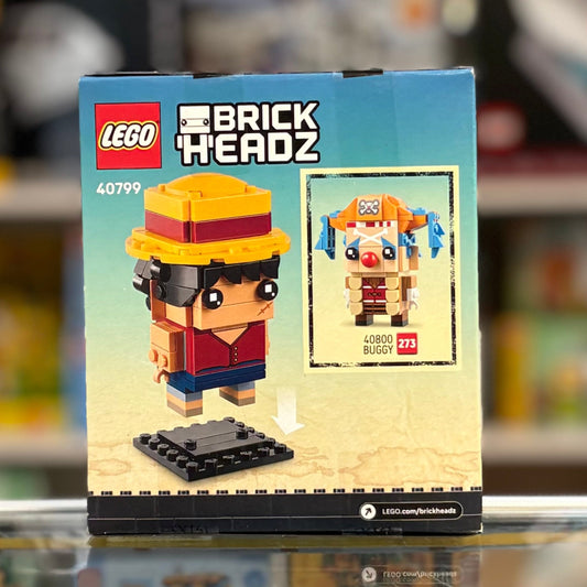 Monkey D. Luffy Figure, 40799 - BrickHeadz Set