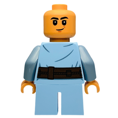 Boba Fett, Young - Bright Light Blue Shirt, sw1407, Star Wars Minifigure