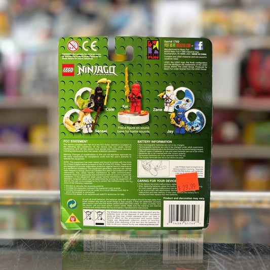 Ninjago Jay Key Chain with Clip-on Battle Sound Base blister pack, 1648jay