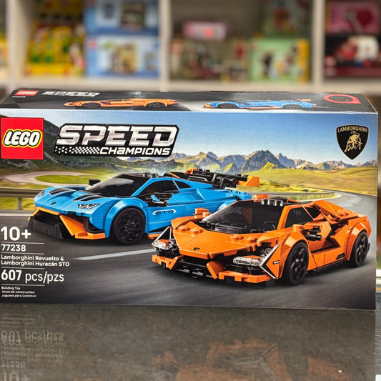 Lamborghini Revuelto & Lamborghini Huracán STO, 77238 - Speed Champions Set