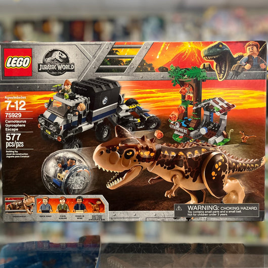 75929 - Carnotaurus Gyrosphere Escape - EMPTY BOX ONLY