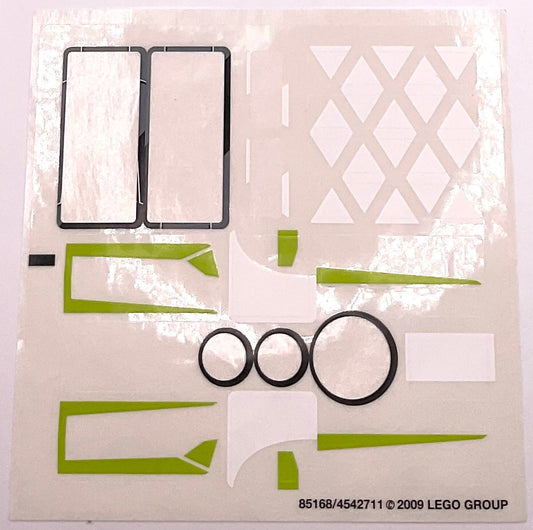 Sticker Sheet for Set Ahsoka's Starfighter and Vulture Droid, 7751 - (85168/4542711), Part# 7751stk01