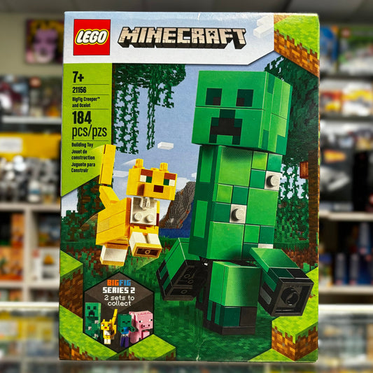 BigFig Creeper and Ocelot, 21156 - Minecraft Set