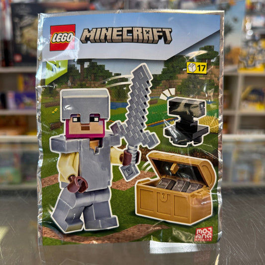 Knight with Chest and Anvil foil pack, 662309 - Minecraft Set
