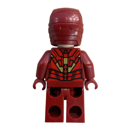 Iron Man - Mark 4 Armor, Large Helmet Visor, Light Nougat Head, sh1048 - Marvel Superheroes