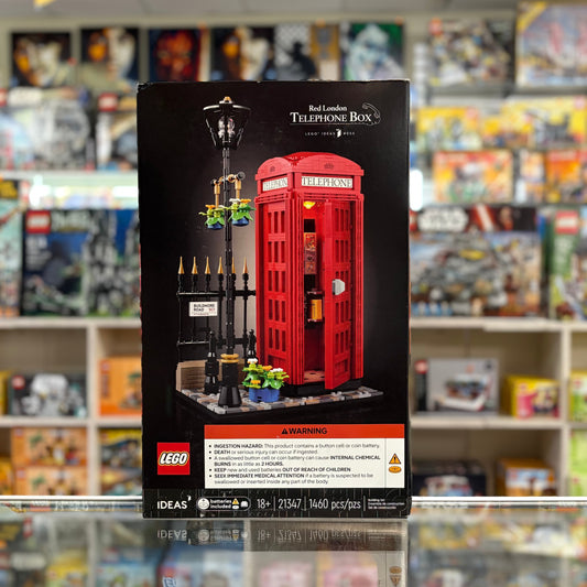 Red London Telephone Box, 21347 - Ideas Set