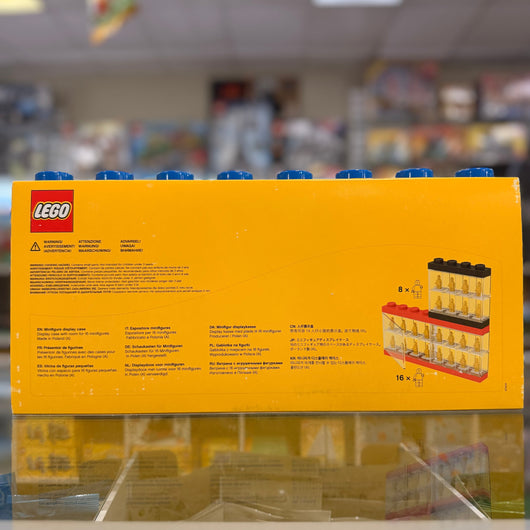 Minifigure Display Case, Large - For 16 Minifigures, 2 Doors Limited Edition, 4066 -