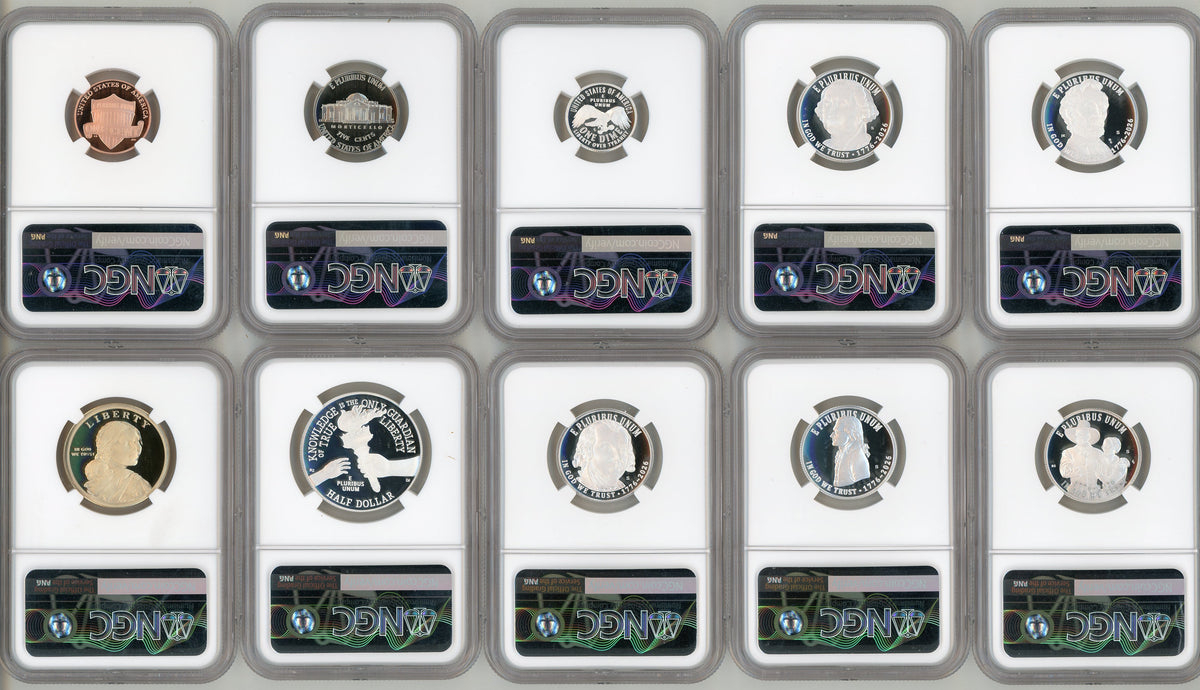 2026-S Semiquincentennial US Mint Proof Set NGC PF70 FDI 250 Hancock Label