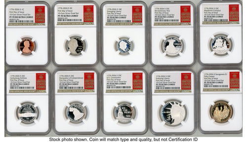 2026-S Semiquincentennial US Mint Proof Set NGC PF70 FDI 250 Red Book Label