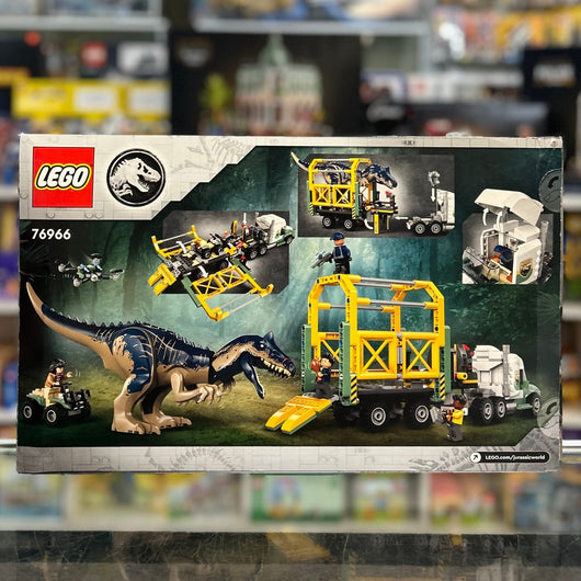 Dinosaur Missions: Allosaurus Transport Truck, 76966 - Jurassic World Set