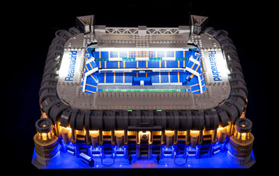 Santiago Bernabeau Stadium 10299 Custom Lighting Kit for Set